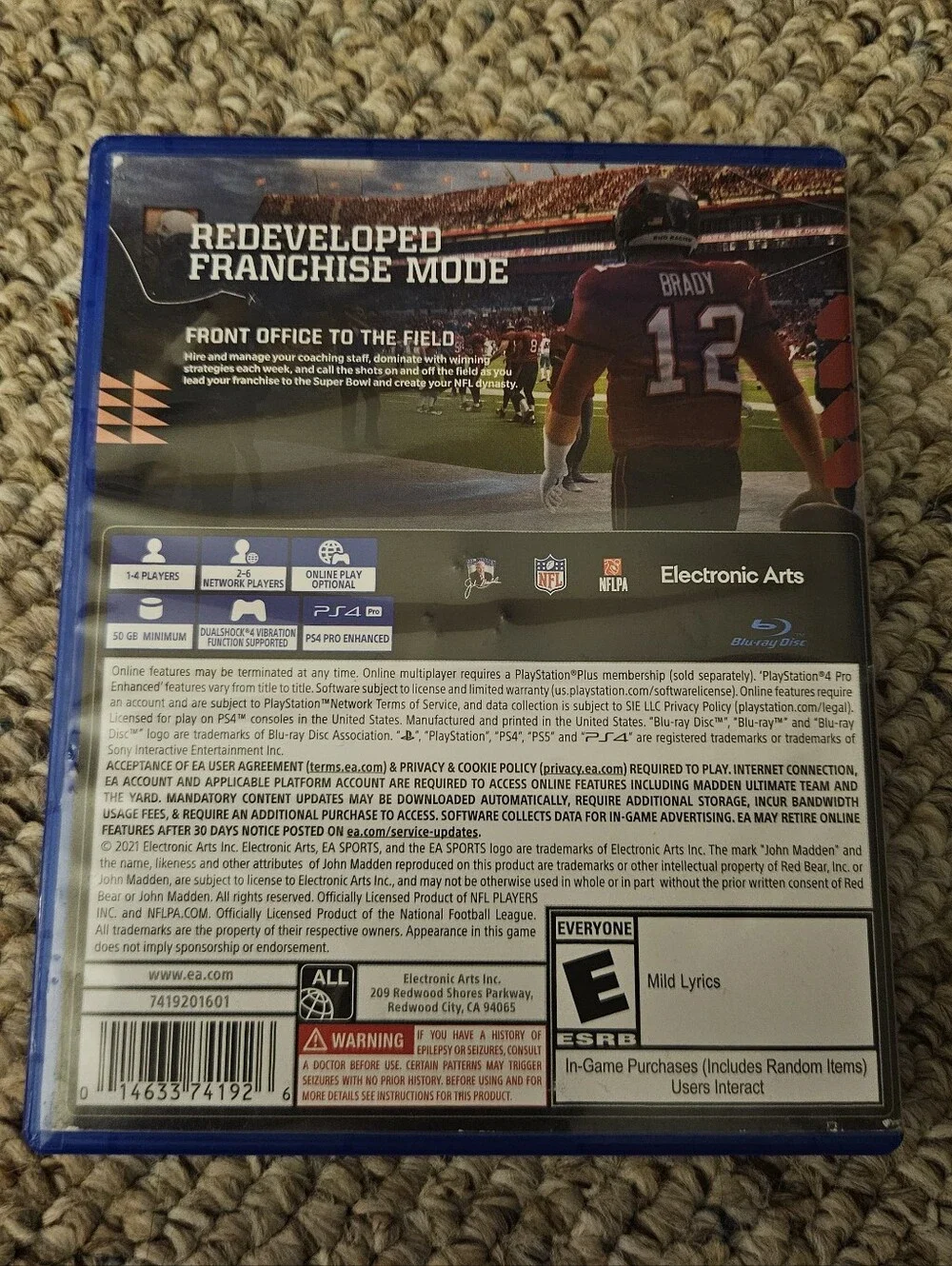 Madden 22 Playstation 4 PS4